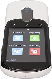 Compare Smart Translator, Real Time RAM 1GB ROM 4GB 2.88 Inch HD Portable Language Translator Device for Business Color : K at KSA Price