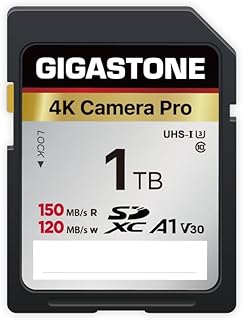 [5 Years Free Data Recovery] GIGASTONE 1TB SD…