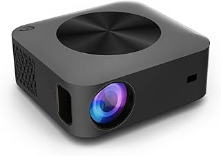 Mini Projector with Tripod Rack 4K Wireless Portable…