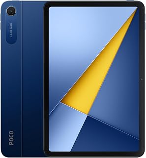 Compare Xiaomi Poco Pad C1, Tablet, 4+64GB 9.7 Inch 2K 120Hz CrystalClear Massive Display 7600mAh Typ Battery Snapdragon® 6s 4G Gen 2 Mobile Platform, WiFi Version, Charger Included Blue at KSA Price