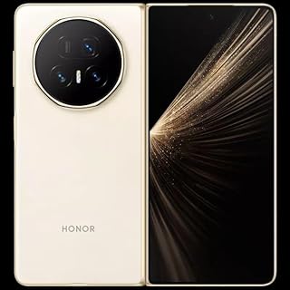 Compare HONOR Magic V5 5G ​MBHN49​ Smartphone ​​GSM​, International Version Android 15 | Triple Rear Cameras 50MP+50MP+64MP | 16G RAM 512G ROM | 7.96"​ ​​Ivory White​  Exclusive Colour at KSA Price