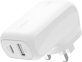 Belkin BoostCharge 42W Dual Port Wall Charger,…