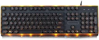 Compare Home, Office, Quiet, General, Business keyboard Computer Keyboardwired Keyboard Punk Gaming Keyboard Mechanical Keyboard Can Be Illuminated104 Keys at KSA Price