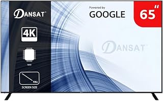 Compare Dansat 65Inch Smart 4K UHD TV, Powered by Google, Full Screen, DTD65U GOOGLE at KSA Price