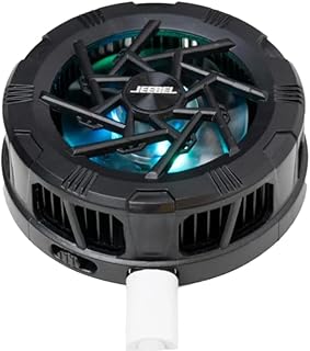 Compare Wireless Charger & Magnetic Phone Cooler 24W | USBC Port | Black. at KSA Price