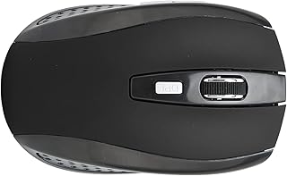 Compare Cryfokt Computer Mouse Wireless 2.4GHz 3 Levels DPI Adjustable Wide Compatibility Cordless Mouse for HomeUse Black at KSA Price