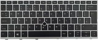 Compare Generic Laptop Keyboard for HP EliteBook 820 G1 Black UK English Layout at KSA Price