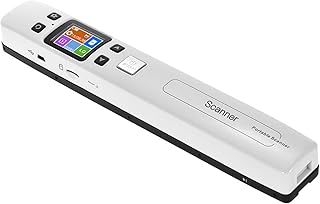 Compare OUNA Portable Handheld Wand DocumentBookImages Scanner 1050DPI Resolution High Speed Scanning A4 Size JPEGPDF Format Colorful LCD Display for Office Business Reciepts at KSA Price