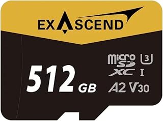 Compare Exascend Catalyst microSD 512GB UHSI V30 U3 Class 10 Memory Card with Adpater at KSA Price