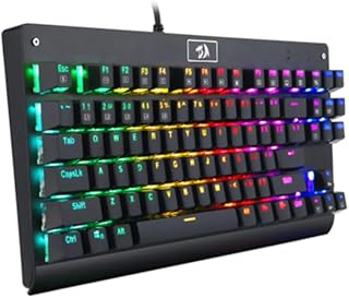 Compare REDRAGON K568 RGB DARK AVENGER Mechanical Gaming Keyboard 87 Keys at KSA Price