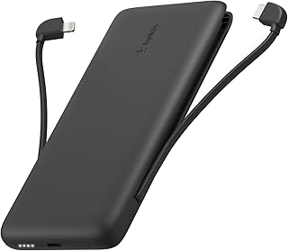Belkin BOOSTCHARGE Plus 10K Portable Charger Power…