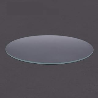 Compare 3D Printer Round Borosilicate Glass Tempered Glass Plate Diameter 200mm 220mm 240mm Heated Bed Flat Transparent for Kossel Delta 3D Printing Accessories Size : 240mm at KSA Price