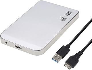 Fawoonu Slim Super Speed 6Gbps Aluminum 2TB 2.5"…