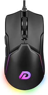 ERTRYF RGB Gaming Mouse, 7200DPI 6 Level DPI…