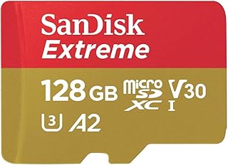 SanDisk 128GB Extreme microSDXC card for Action…