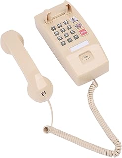 Retro Wall Phone, Corded Home Landline Phone with…