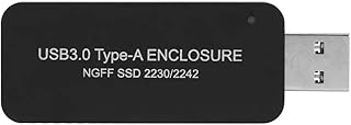 External Hard Drive Enclosure, Tooless Design Wide…