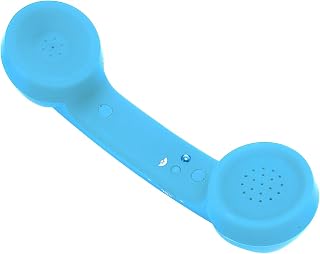 Compare Denash Retro Bluetooth Telephone Handset HD Speaker for Cell Phone Computer Wireless Mobile Phone Receiver #6 at KSA Price