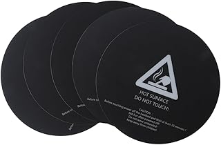 Compare 5 Pcs round mattress circle stickers 3d stickers round stickers printer plate for heatbed 3d printing bulid surface printing build surface printing plate Accessories Aluminum plate at KSA Price
