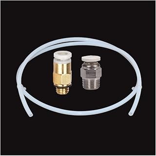 Compare 1M Bowden PTFE Tubing PC401 Straight Pneumatic Quick Fitting Push to Connect 24MM Teflon Tube Ender 3 CR10 3D Printer Parts 3D Printing Accessories Color : White Kit, Size : 2PCS at KSA Price