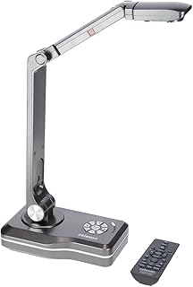 Compare celexon DK500 Document Camera | Plug & Play in Full HD with 5MP, 10x Zoom, OCR Text Detection | Interactive Presentations with Mac OS & Windows via HDMIUSBVGA | Ideal for School, Office & Video at KSA Price