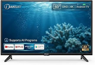Dansat 60-inch 4K Smart Android TV + Wall…