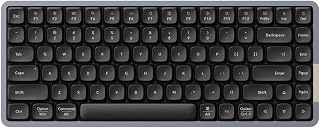 Compare LOFREE Flow84 Low Profile Mechanical Keyboard, 75% Rechargeable Wireless Keyboards with Bluetooth and Wired Connection for Windows, Mac OSPhantom Tactile Switches, Space Black US Layout at KSA Price