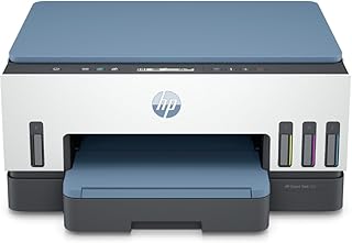 Compare HP Smart Tank 725 AllinOne, Color Printer for Home, Print, scan,copy, wireless,Auto Duplex Printing, 18000 Black8000 Color Pages, Up to 3 years of printing already included, Dark Surf Blue28B51A at KSA Price