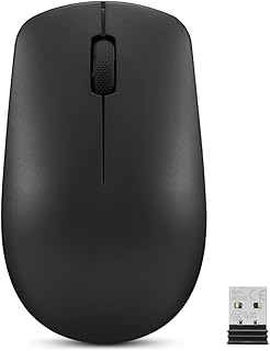 Compare Lenovo 530 Wireless Mouse – Full Size Computer Mouse for PC, Laptop, Windows Computer  2.4 GHz Nano USB Receiver  Ambidextrous Design  12 Months Battery Life – Cordless at KSA Price