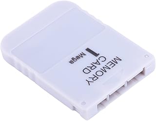 Compare Memory Card For PS1, 1MB Memory Card Stick for Playstation 1 One PS1 Games, Ps1 Memory Card, White at KSA Price