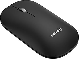 Compare Terra Wortmann AG NBM1000B Computer Mouse, Ambidextrous RF Wireless + Bluetooth Optical 4000 DPI at KSA Price