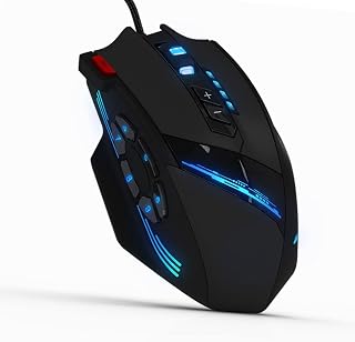 Morelian C-12 Wired USB Optical Gaming Mouse 12…