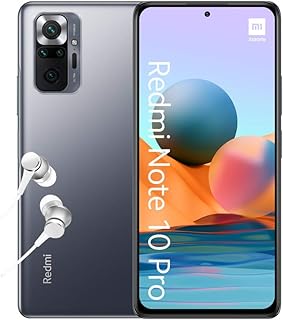 Compare Xiaomi Redmi Note 10 Pro  Smartphone 6+128GB, 6,67” 120Hz AMOLED DotDisplay, Snapdragon 732G, 108MP Quad Camera, 5020mAh, Onyx Gray UK Version + 2 Years Warranty at KSA Price