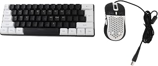 RGB Wired Gaming Keyboard with Mouse, for Laptop…