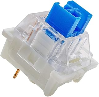 Compare outemu Blue Switches 65 Pack, 3Pin Clicky Tactile 50gf Dustproof RGB Switches  MX Stem HotSwappale for Mechanical KeyboardCherry MX Compatible at KSA Price