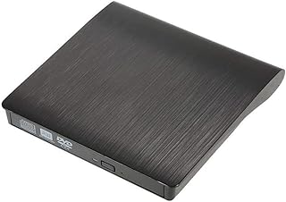 Compare Slim Portable USB 3.0 SATA 9.5mm External Optical Disk Drive Case Box for PC Laptop Notebook White Ultra Slim Portable USB 3.0 SATA 9.5mm Color : Black at KSA Price