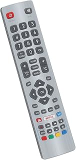Compare Replacement for Sharp Smart Remote Control and Sharp Aquos Smart TV, Sharp 4K UHD Television with Freeview Play, Sharp Ultra HD HDR TV, Sharp 3D LCD LED TVs with Netflix Youtube NET+ Buttons at KSA Price