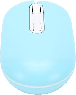 Compare SENECESLI Computer Mouse Wireless with Nano Receiver and Soft Clicks Blue at KSA Price