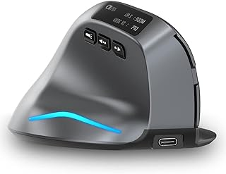 Bluetooth Wireless Mouse, Rechargeable USB Optical…