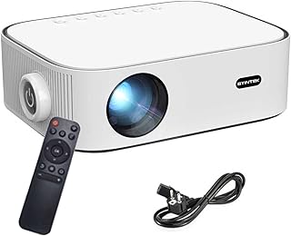 Compare Mini Projector With Remote Control,Portable Projector For Kids Gift,Full Hd 1080p Small Outdoor Led Video Projectors For Home Theater Movie With Hdmi Usb Tv And Remote Control,White at KSA Price