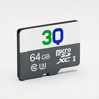 3Q 64GB U3 Micro SD Card - High Speed…