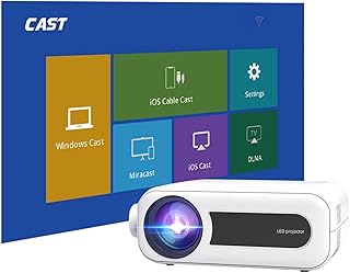 Compare BTZHY Home Office Projecter Portable Mobile Resolution Home Theater Video Movie Projector Color : Multiscreen version, Size : AU Plug at KSA Price