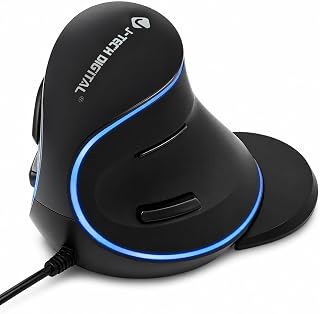 J-Tech Digital Wired Ergonomic Vertical USB Mouse…