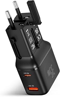 Porodo Universal Travel GaN Charger, Dual Port…