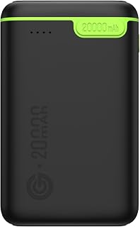 Compare Goui 20,000 mAh Kigo Power Bank – Simultaneous Charging for Smartphones, Tablets, Gaming Devices & More, Compact, TravelFriendly Portable Charger, Black at KSA Price