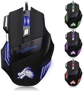SA-COMP - Gaming Mouse Gamer Computer Mouse 5500DPI…