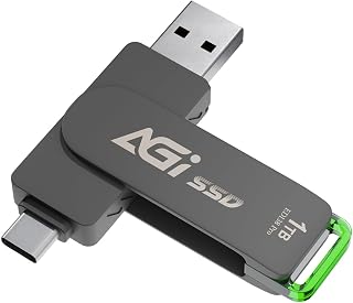 Compare AGI ED138 Pro 1TB External SSD, USB 3.2, Gen 2, TypeA, TypeC Compatible, Maximum Read Speed of 550MBs, PS5PS4iOS, Android, iPadWindowsMac Compatible Confirmed by Manufacturer at KSA Price