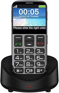 Compare Large Button、Talking Numbers、Charging Dock, Easy Use For OldSenior Person,3G Big Button Mobile Phone For Elderly, Loud Volume Speaker, With SOS Emergency Button, Unlocked Senior Mobile Phon at KSA Price