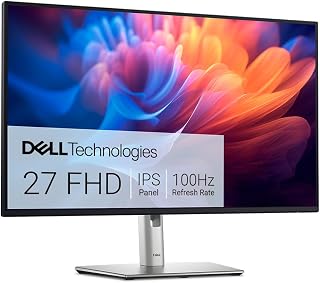 Dell P2725H 27 Inch Full HD (1920x1080) Monitor,…