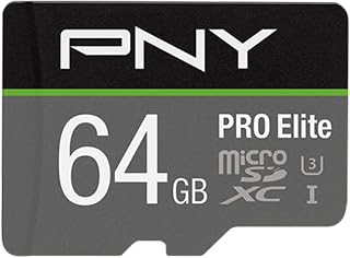PNY Pro Elite microSDXC card 64GB Class 10…